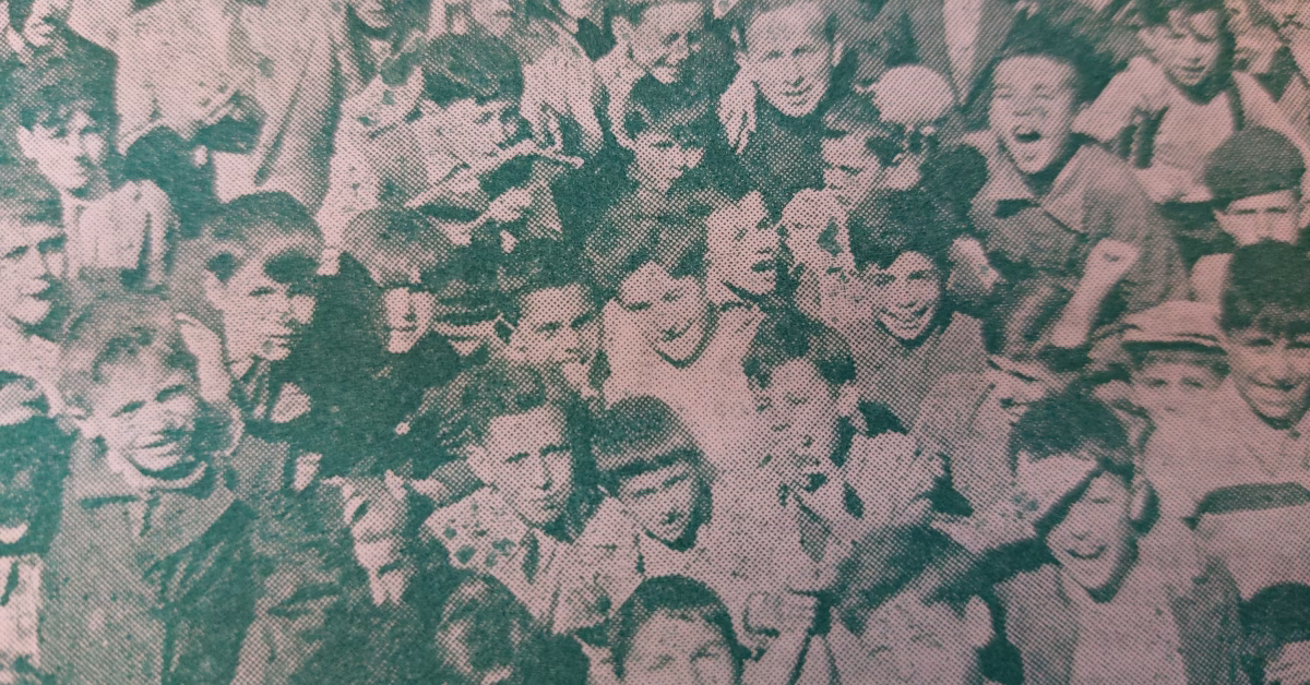 Lisboa – A rapaziada do Oratório Festivo das Oficinas de S. José - 1947