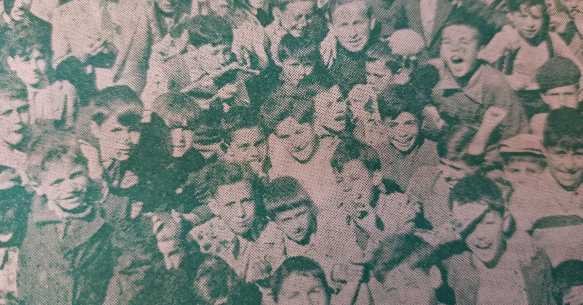 Lisboa – A rapaziada do Oratório Festivo das Oficinas de S. José - 1947
