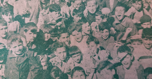 Lisboa – A rapaziada do Oratório Festivo das Oficinas de S. José - 1947